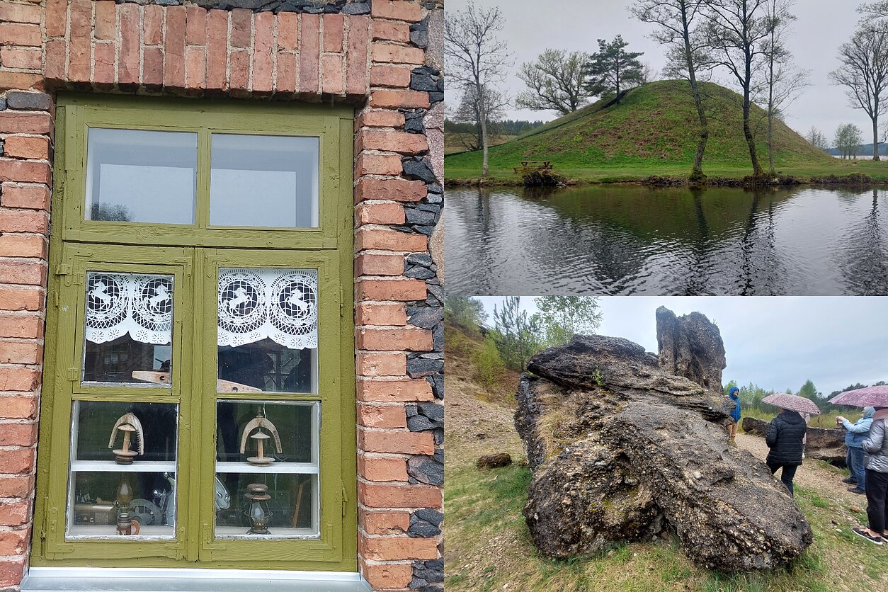 Utenos rajono įdomybės: Užpalių dvaro arklidės, Taurapilio piliakalnis prie Tauragnų ežero ir konglomerato uola Utenos rajono įdomybės: Užpalių dvaro arklidės, Taurapilio piliakalnis prie Tauragnų ežero ir konglomerato uola