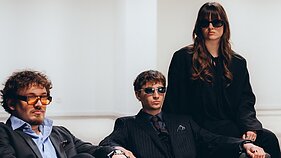 Grupių „Akli“ ir „Mėlyna“ klipo filmavimo akimirka