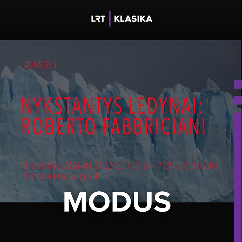 Nykstantys ledynai: Roberto Fabbriciani
