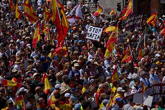 Protestas Madride Protestas Madride