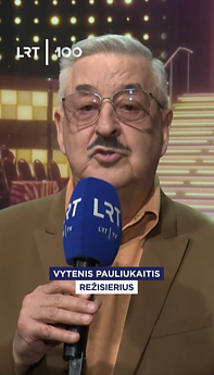 Pauliukaitis prisimena savo televizinį kelią
