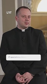 IT specialisto profesiją įgijęs Robert 29-ių tapo kunigu: abejonė visą laiką buvo