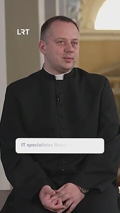IT specialisto profesiją įgijęs Robert 29-ių tapo kunigu: abejonė visą laiką buvo