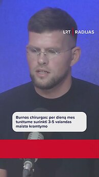 Burnos chirurgas: per dieną mes turėtume surinkti 3-5 valandas maisto kramtymo