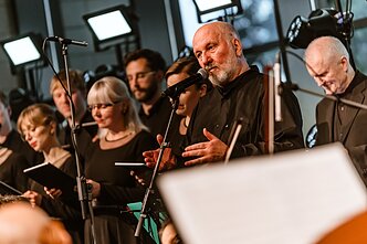 Laimio Vilkončiaus koncerto festivalyje „Vilnius Spring Festival“ akimirka