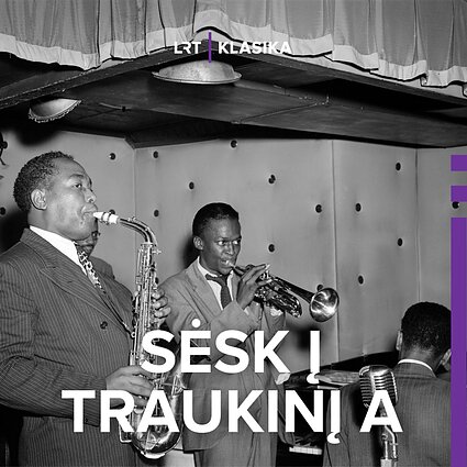 Tommy Potter, Charlie Parker, Miles Davis ir Duke Jordan 1947 m. rugpjūtį