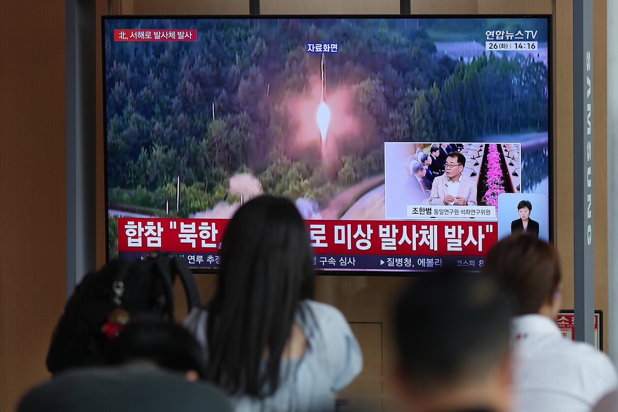 Korea Połnocna wystrzeliła rakietę balistyczną
