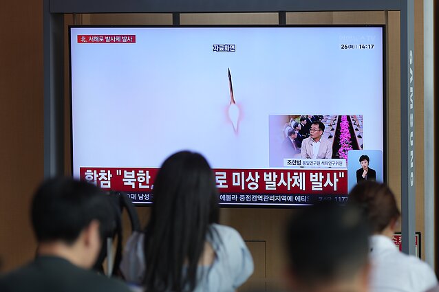 Korea Połnocna wystrzeliła rakietę balistyczną