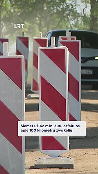 Planuojama už 42 mln. eurų asfaltuoti apie 100 kilometrų žvyrkelių