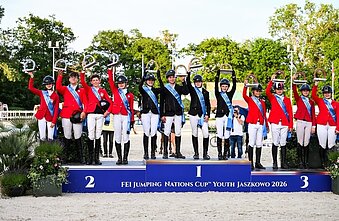 Istorinė Lietuvos vaikų konkūrų rinktinės pergalė „Nations Cup“ varžybose Istorinė Lietuvos vaikų konkūrų rinktinės pergalė „Nations Cup“ varžybose