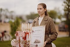 Prie VMVT – dar vienas protestas prieš paršelių kastraciją be nuskausminamųjų Prie VMVT – dar vienas protestas prieš paršelių kastraciją be nuskausminamųjų