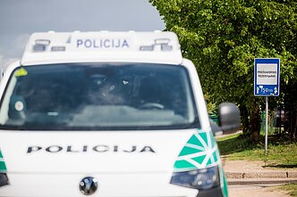 Gaisras Riešės gimnazijoje 