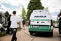 Gaisras Riešės gimnazijoje