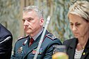 Spaudos konferencija, skirta pristatyti naujas teisėsaugos priemones kovai su sukčiais.
