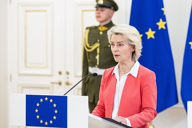 Ursula von der Leyen Vilniuje Ursula von der Leyen Vilniuje