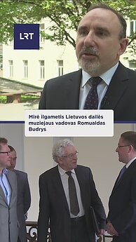 Mirė muziejininkas Romualdas Budrys