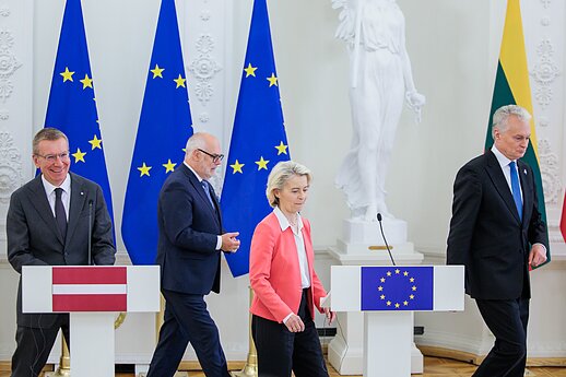 Ursulos von der Leyen ir Baltijos šalių prezidentų susitikimas