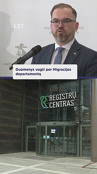 Registrų duomenys buvo pavogti per Migracijos departamento paskyras