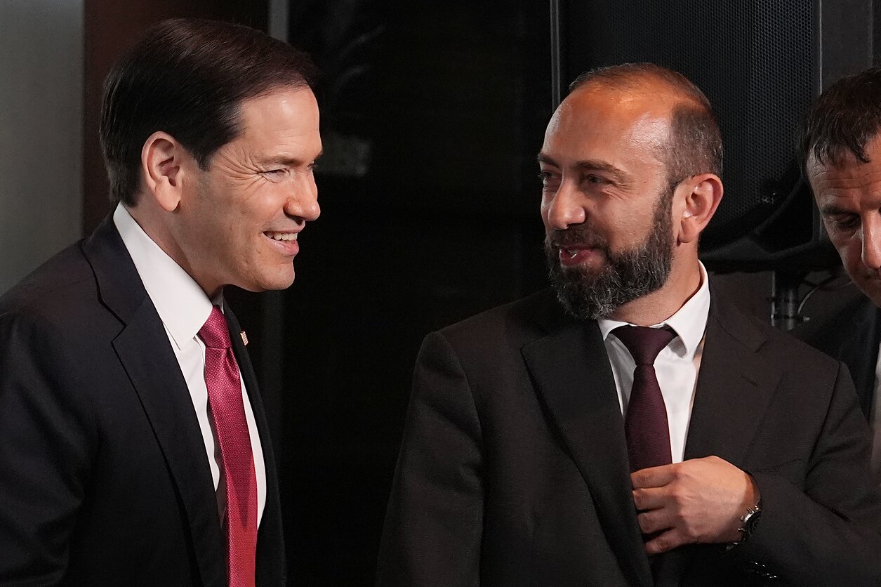 Marco Rubio ir Araratas Mirzojanas