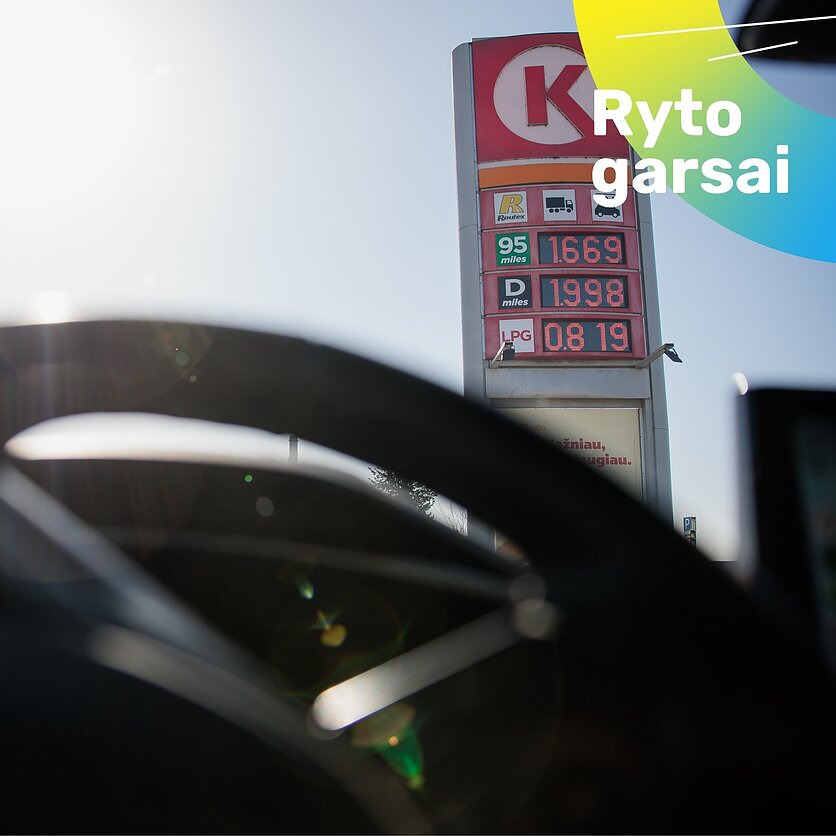 V. Raupelio / LRT nuotr., Degalų kainos
