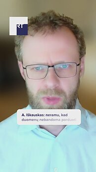 Iškauskas: duomenis galėjo pavogti ne paprasti sukčiai