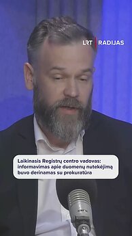 Cininas: pranešimas apie nutekėjusius duomenis buvo derinamas su prokuratūra