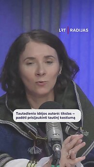 Tautadienio idėjos autorė: siekiame padėti prisijaukinti tautinį kostiumą