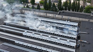 Gaisras Panevėžio „Lino“ įmonėje: užsidegė saulės elektrinės moduliai Gaisras Panevėžio „Lino“ įmonėje: užsidegė saulės elektrinės moduliai