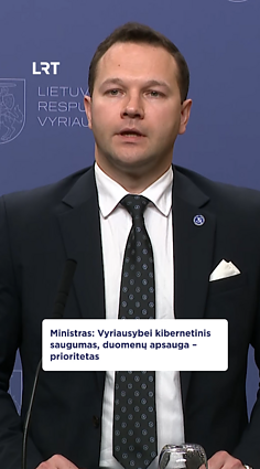 Grikšas apie RC duomenų nutekėjimą: imtasi visų priemonių stabdyti incidentą