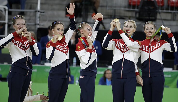 Российские гимнастки 