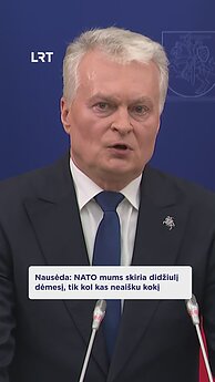 Nausėda: didėja provokacijų tikimybė