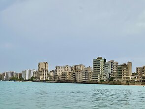 Negyvenama Famagusta, Šiaurės Kipras Negyvenama Famagusta, Šiaurės Kipras