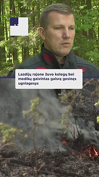 Lazdijų rajone žuvo gaisrą gesinęs patyręs ugniagesys