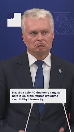 Nausėda: negalima slapstytis po Generalinės prokuratūros reikalavimais