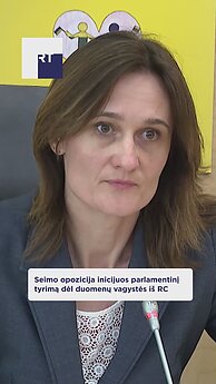 Dėl nutekintų duomenų – parlamentinis tyrimas