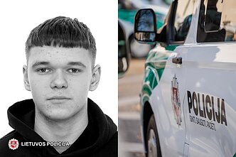 Ieškomas dingęs nepilnametis Jordanas Kaušas