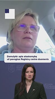 Damulytė apie Ruginienės pasisakymą dėl „dovanos priešams“: tai spekuliacija