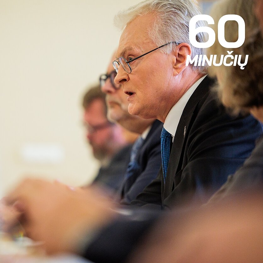 J. Stacevičiaus / LRT nuotr., Lietuvos, Latvijos ir Estijos prezidentai su Europos Komisijos vadove Vilniuje antradienį aptarė padažnėjusius dronų incidentus