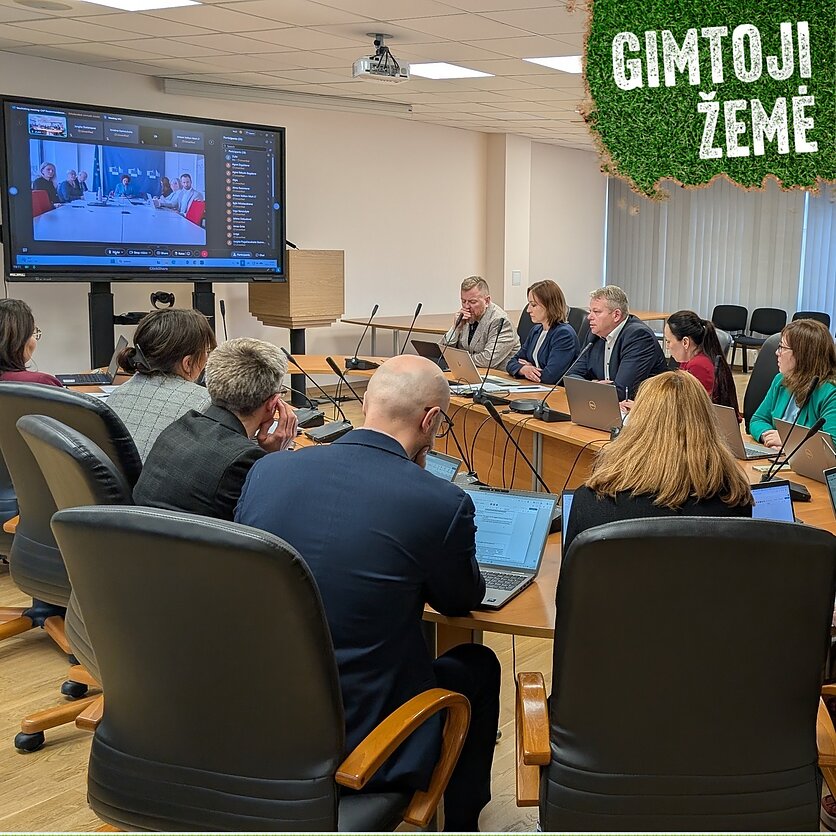 Žemės ūkio ministerijos nuotrauka, Žemės ūkio ministerijos pasitarimas su Europos Komisija