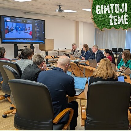 Žemės ūkio ministerijos pasitarimas su Europos Komisija