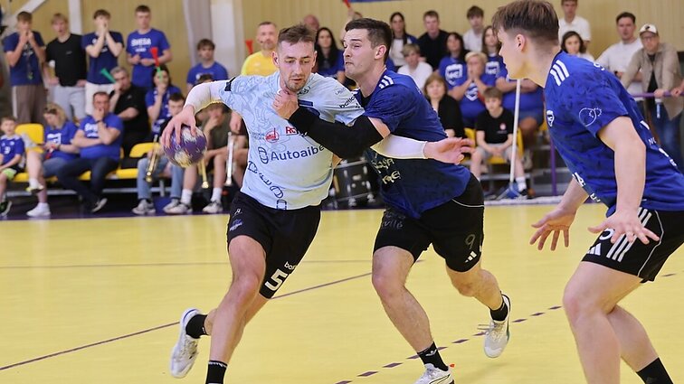 Klaipėdos „Dragūnas“ apgynė Lietuvos rankinio lygos čempionų titulą