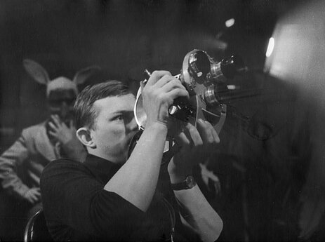 Operatorius Jonas Marcinkevičius. 1967 m. 