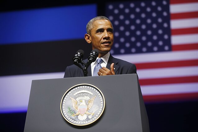 Barackas Obama Estijoje 2014-aisiais Barackas Obama Estijoje 2014-aisiais