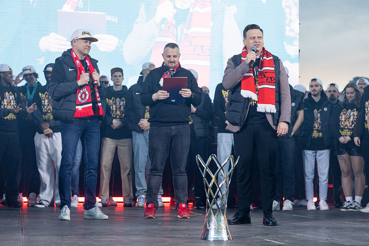 Valdas Benkunskas Vilniaus „Ryto“ pagerbimo šventėje Valdas Benkunskas Vilniaus „Ryto“ pagerbimo šventėje