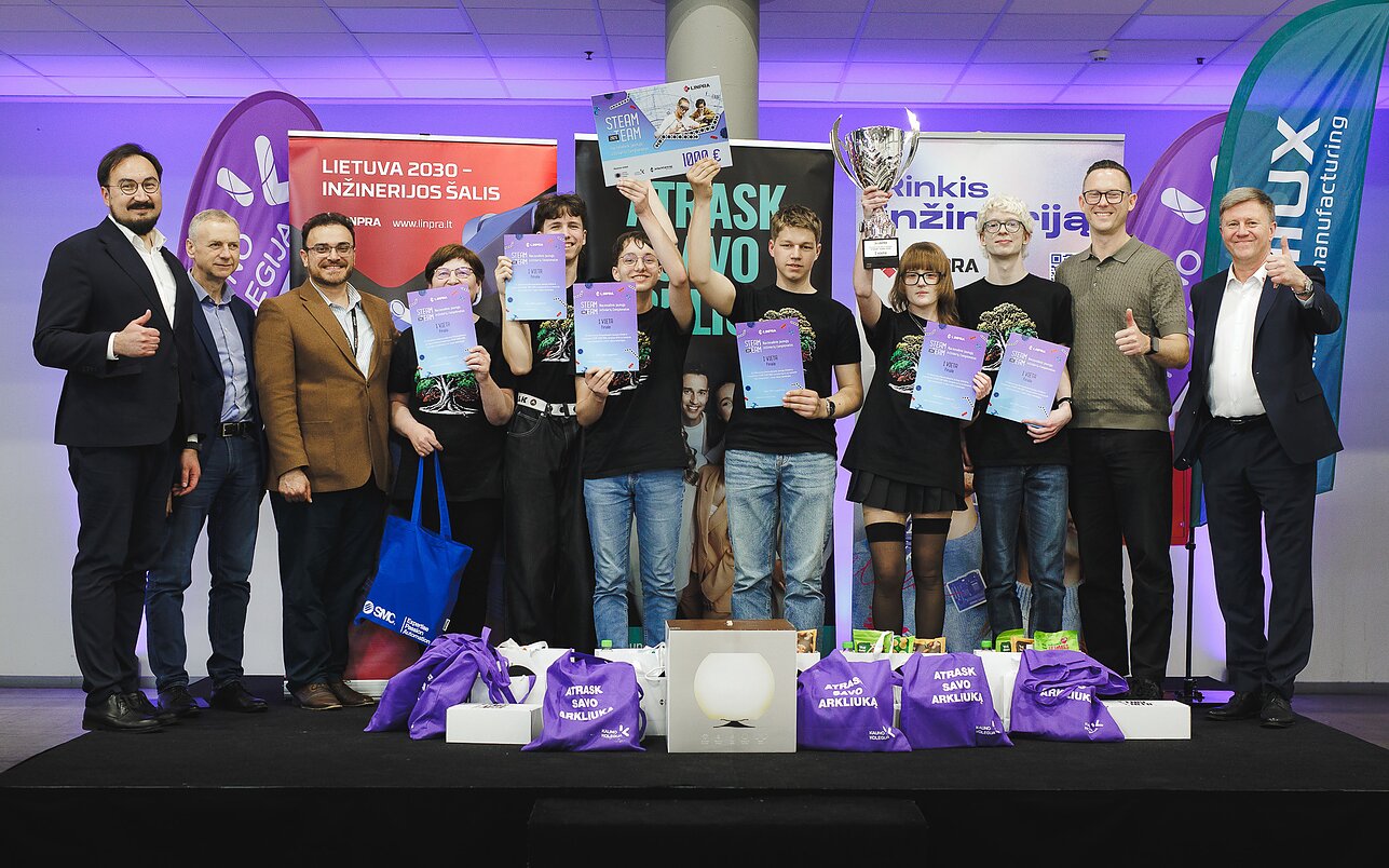 Įvyko jau ketvirtojo kasmetinio Lietuvos jaunųjų inžinierių čempionato STEAM TEAM finalas. Įvyko jau ketvirtojo kasmetinio Lietuvos jaunųjų inžinierių čempionato STEAM TEAM finalas.