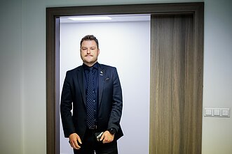 Teismo posėdis, kuriame Kastytis Žuromskas apklausiamas kaip liudininkas Teismo posėdis, kuriame Kastytis Žuromskas apklausiamas kaip liudininkas