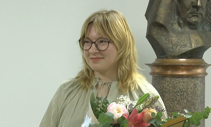 Zigmo Gaidamavičiaus-Gėlės premija įteikta poetei Alinai Borzenkaitei