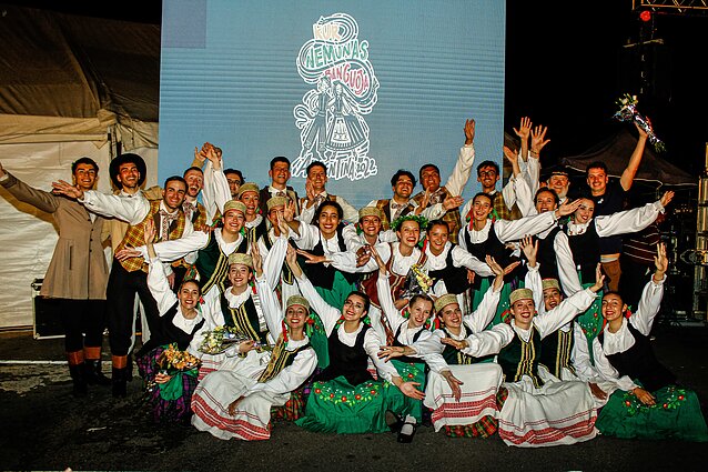 Šokių šventės Argentinoje akimirka Šokių šventės Argentinoje akimirka
