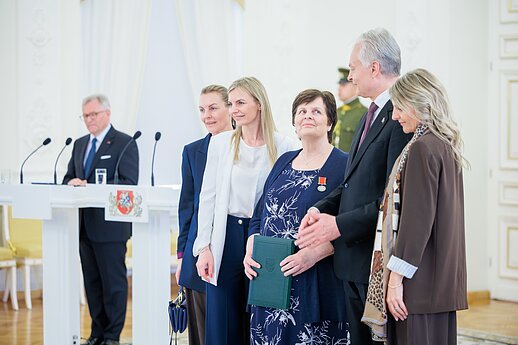 Gitanas Nausėda įteikė ordinus „Už nuopelnus Lietuvai“ 