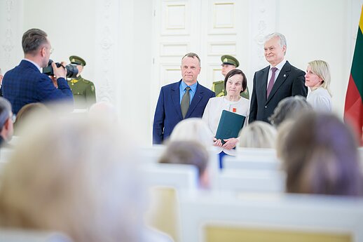 Gitanas Nausėda įteikė ordinus „Už nuopelnus Lietuvai“ 
